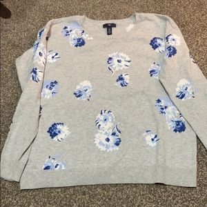 Gap Floral sweater